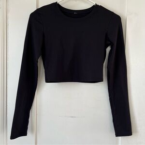 Alo yoga Alosoft crop finesse long sleeve (size xs)